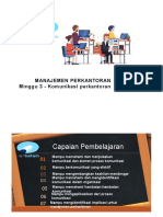 Minggu 3 Komunikasi Perkantoran