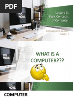 Lesson3 - Basic Concepts of Computer PDF
