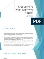 Cie3 - BCG Analysis of Tata Group - PGDM163