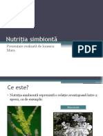 Nutriția Simbiontă