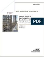 Seismic Design of Reinforced Concrete Special Moment Frames