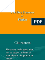 5 Elements of Fiction
