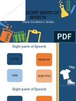 The Eight Parts of Speech