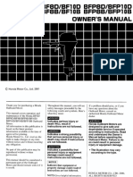 Honda Service Manual b75-b100-bf100-bf8 | PDF