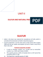 Unit-Ii: Sulfur and Natural Products