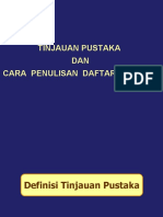 K3 - CRP6 K3 Penulisan Tinjauan Pustaka Dan Daftar Pustaka