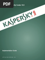 (Kaspersky) Kaspersky Security Center 10.0 Implementation Guide