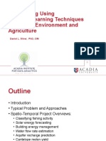 Forecasting Using Machine Learning Techniques in Energy, Environment and Agriculture