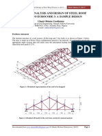 Practical Analysis and Design of Steel Roof TR