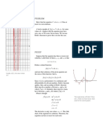 Problem: Graphs of F (X) For Some Values of C