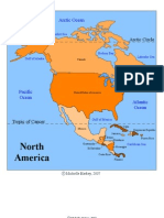 Pin Map North America
