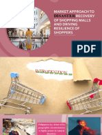 Market Approach To Disaster Recovery of Shopping Malls