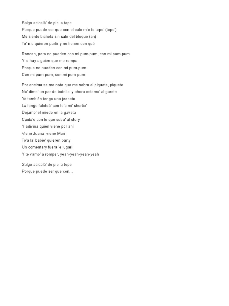 Letra de 