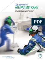 Accelerate Patient Care: The Innovation and Support To