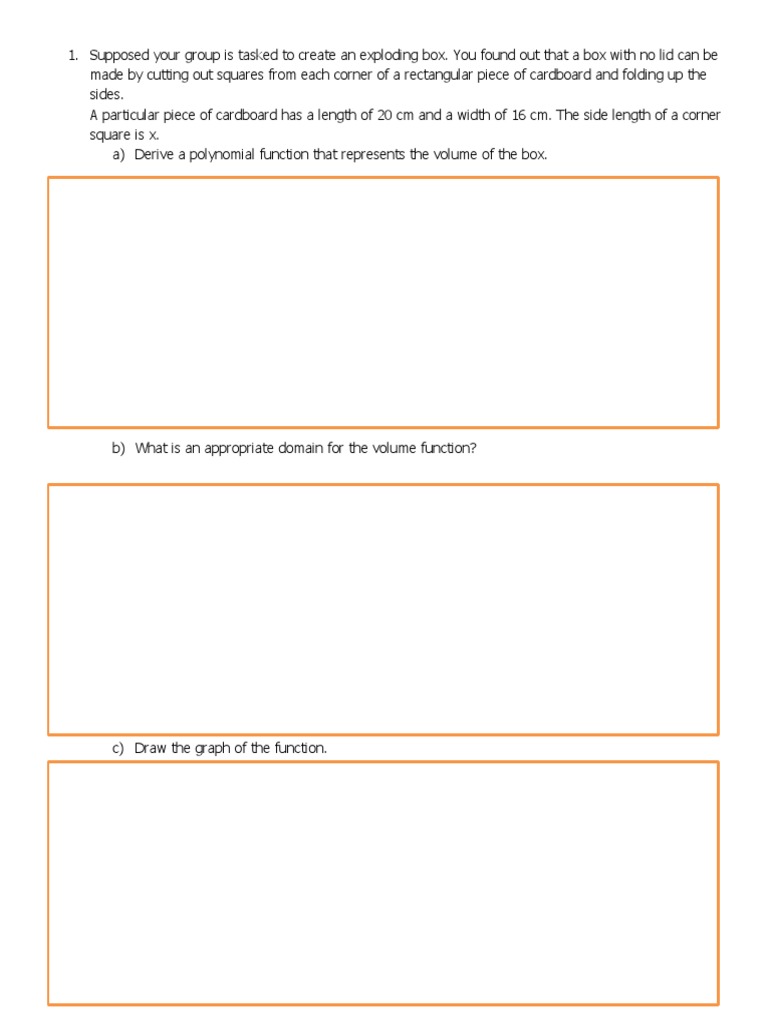 Polynomial Functions in Real Life | PDF | Function (Mathematics ...