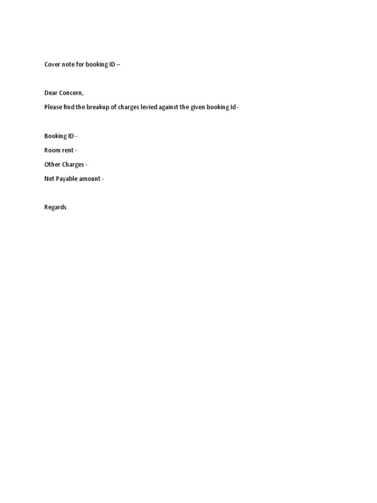 Cover Note | PDF | Law
