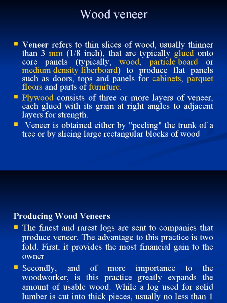 Veneer, Particle Board, Plywood, Fiber Board PDF Wood Veneer Plywood