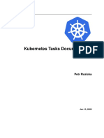 Kubernetes Tasks Documentation: Release 0.1