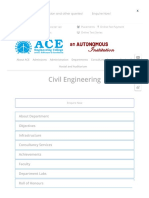 Civil Engineering - ACE Engineering College