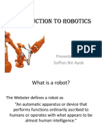 PENGENALAN Robotik
