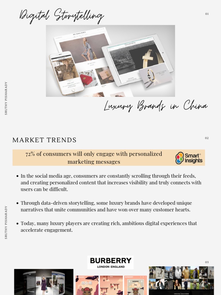 Digital Storytelling for Luxury Brands | PDF | Luxury Goods | Brand