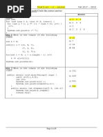 CSCI250 Introduction To Programming - FinalExam-Sample2 - Solution