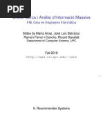 CAIM: Cerca I Anàlisi D'informació Massiva: FIB, Grau en Enginyeria Informàtica