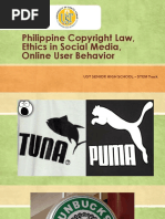 Ethics in Social Media, Online User Behavior: Ust Senior High School - Stem Track