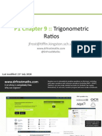 P1 Chapter 9::: Trigonometric Ratios