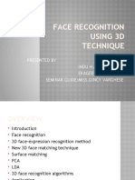 Face Recognition Using 2D and 3D Techniques