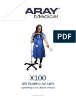 LED Examination Light: Operating & Installation Manual