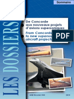 De Concorde Aux Nouveaux Projets D'avions Supersoniques: From Concorde To New Supersonic Aircraft Projects