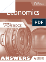 Economics (Paper 3 Workbook) - ANSWERS - Paul Hoang - Hodder 2015