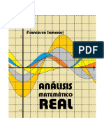 F. Semerari - Analisis Matematico Real PDF