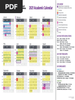 SM TAFE 2021 Academic Calendar