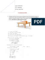 Taller Momentum Lineal PDF