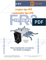 INTERRUPTOR Y CONMUTADOR MANUALES 24-36 KV