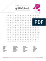 Valentine S Day Word Search