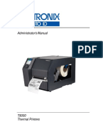Printronix T8000 - Administrator Manual