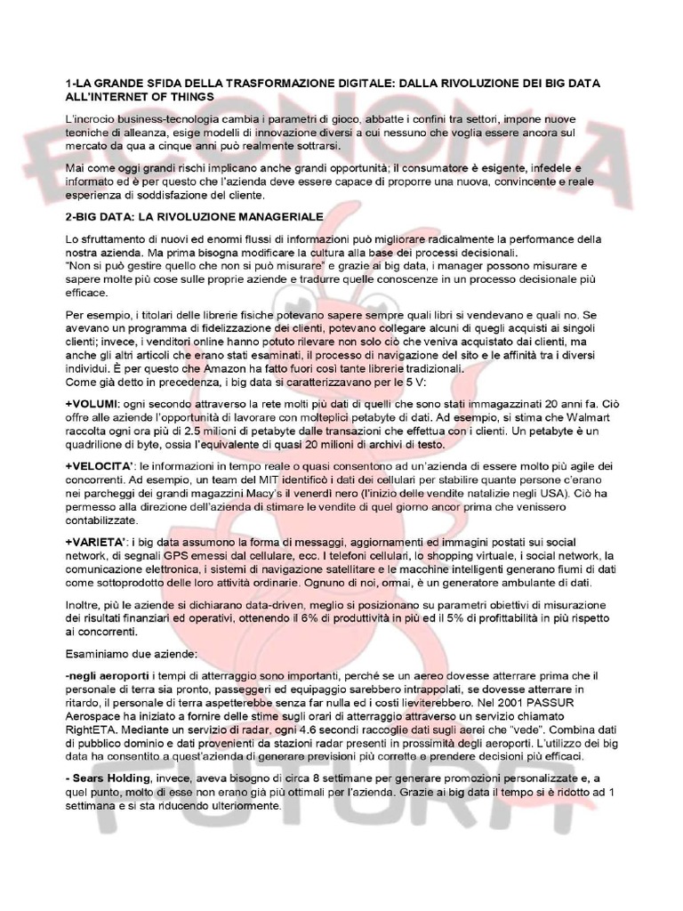 La Grande Sfida Della Trasformazione Digitale PDF | PDF