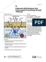 Dietary Fiber Protects Against Food Allergy by Regulating Gut Microbiota and Immune Pathways