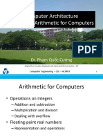 Computer Architecture Chapter 3: An overview of computer arithmetic