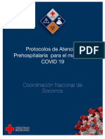 2020 - Covid 19 - Protocolos Prehospitalarios - Isaac