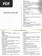 Mobile Manual: B Ief Int Od Ctíon