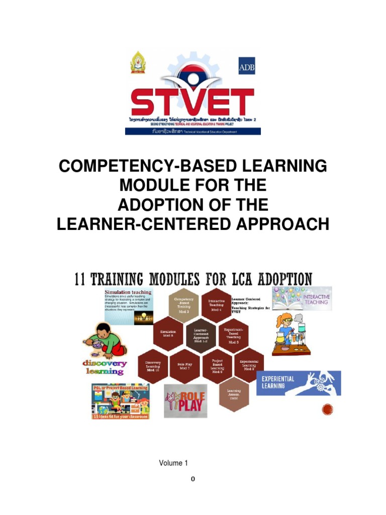 Fin CBT LEARNER Centered Approach Module I PDF | PDF | Educational ...
