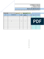 Calculo Del Rendimeitno de Personal