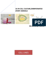 Isolation of Virus in Cell Culture, Embryonated: Eggs and Laboratory Animals