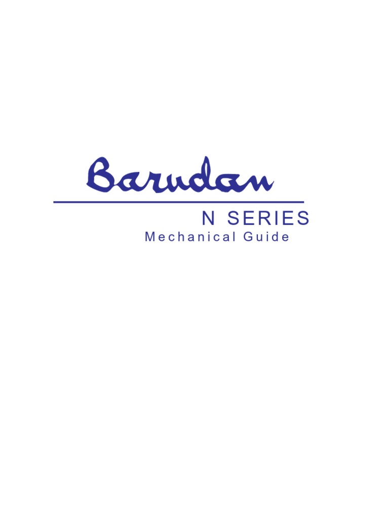 Barudan N Series Manual Mecanico PDF | PDF | Sewing Machine | Ac Power ...