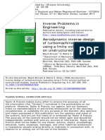 Inverse Problems in Engineering: To Cite This Article: Majid Ahmadi & Wahid S. Ghaly (1998) Aerodynamic