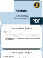 Geologia Apresentação PDF